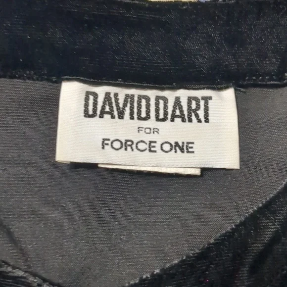 Vintage David Dart Neiman Marcus black Velvet Women's Jacket Size L - Picture 9 of 10